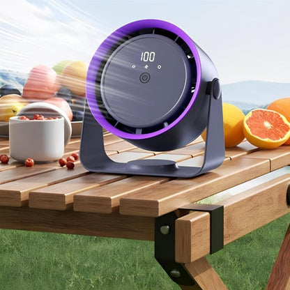 Safe Quiet Bladeless Desk Fan