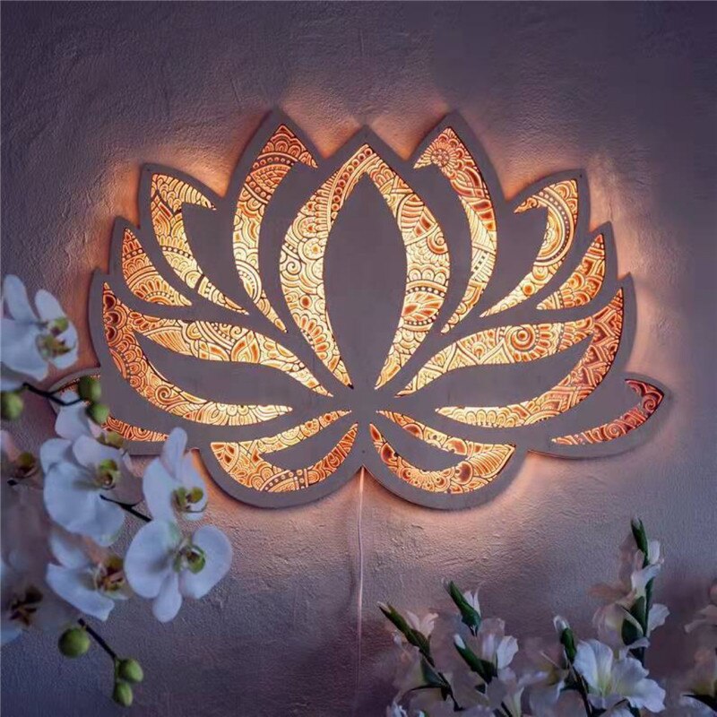 Zen Flower Indoor Wall Light - Halri