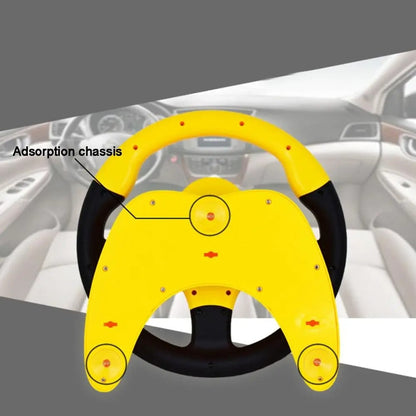 Fun Learning Car Steering Wheel Toy with Lights Sounds