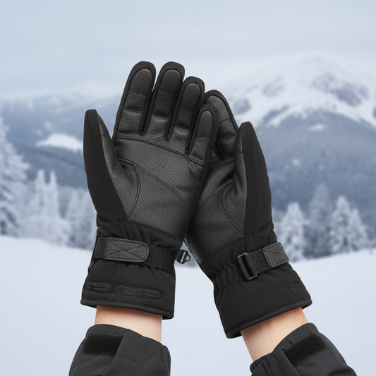 Warm Waterproof Heated Gloves with Touchscreen - Halri