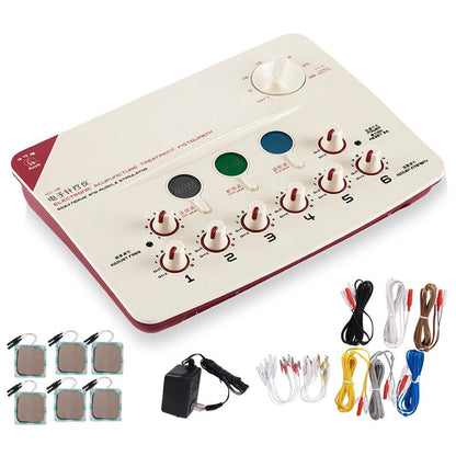 EMS Electroacupuncture Therapy Device with 6-Channel Muscle Stimulation