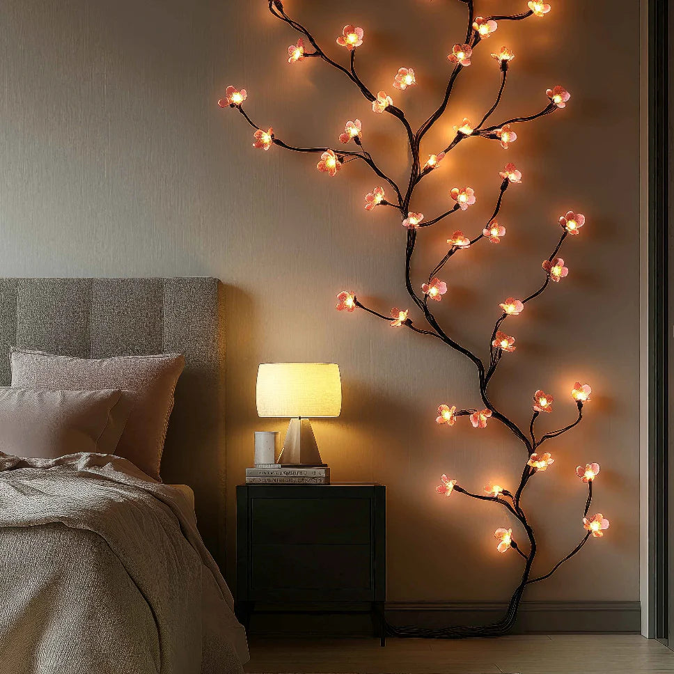Cherry Blossom Whisper Wall Light