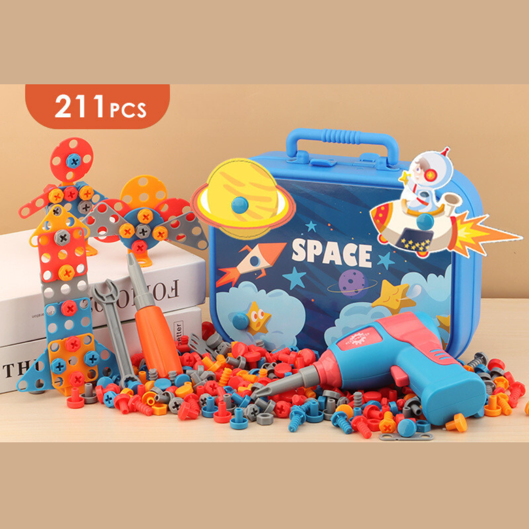 Buntes 3D-Werkzeugset für Kinder