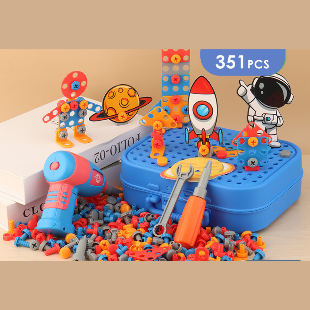 Buntes 3D-Werkzeugset für Kinder