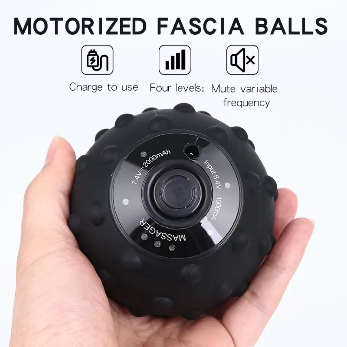Compact Massage Exercise Ball for Muscle Relief