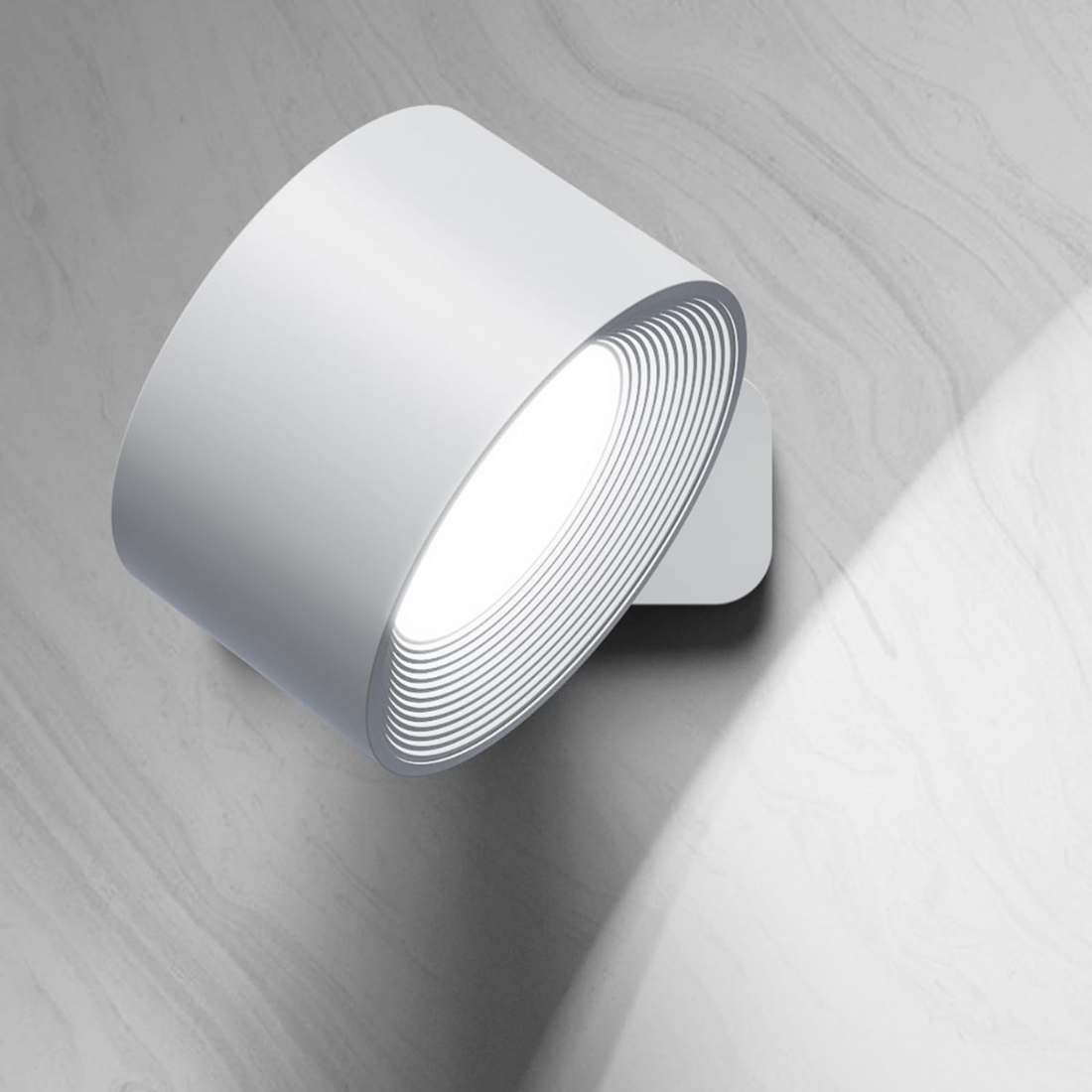 Flexible LED-Wandleuchte mit 360-Grad-Drehung