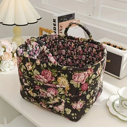 Pretty Fabric Storage Basket for Home Decor