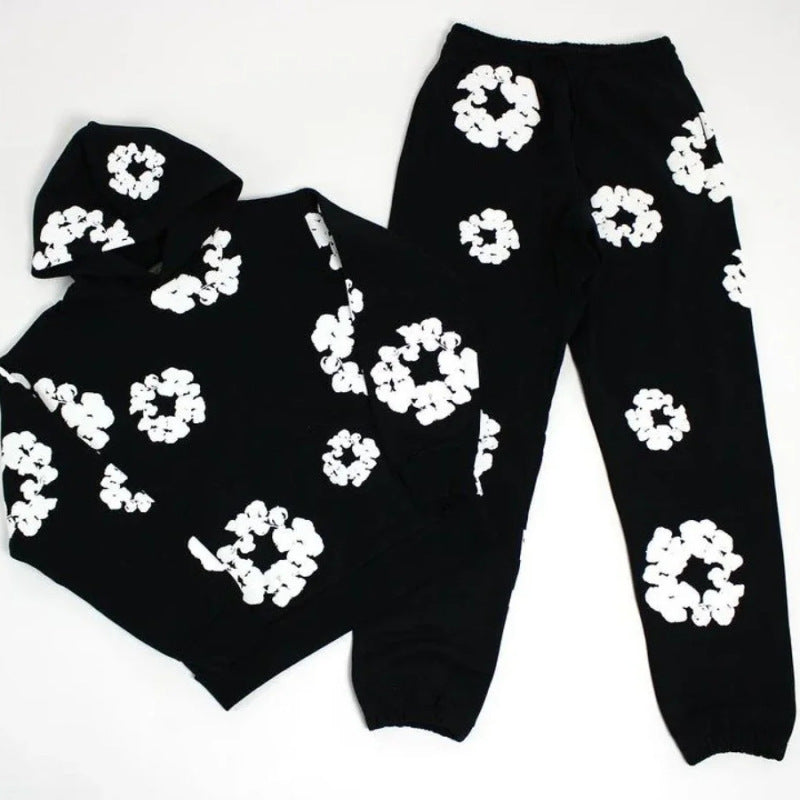 Casual Floral Unisex Jogger Suit
