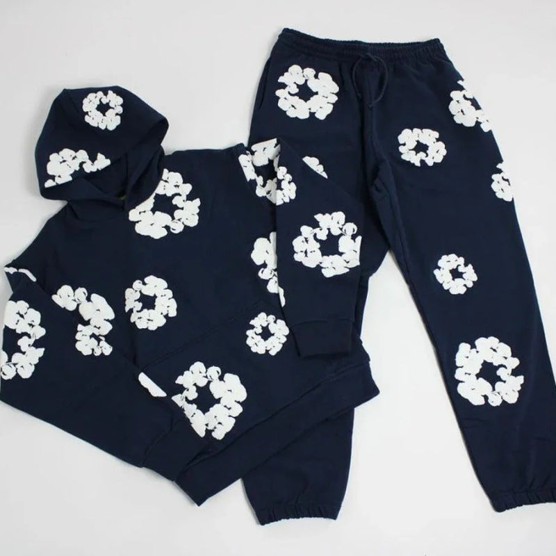 Casual Floral Unisex Jogger Suit