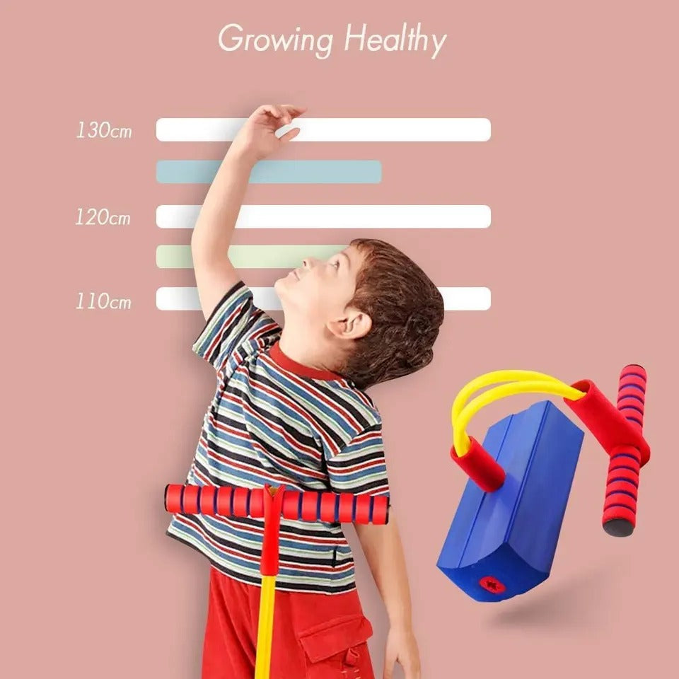 Foam Pogo Jumper Toy with Fun Sound Effect Compact and Portable Safe for Ages 3+