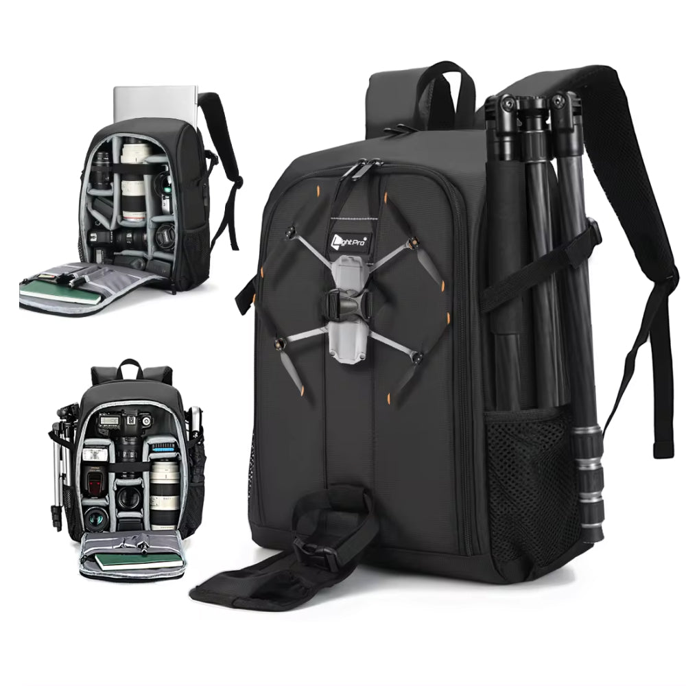 Waterproof DSLR Camera Backpack Bag - Halri