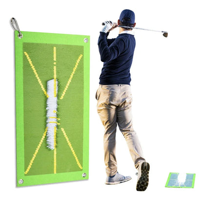 Accurate Golf Swing Trainer Mat for Indoor Outdoor Practice