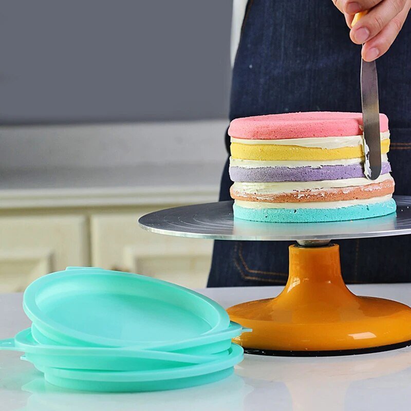 Flexible Silicone Cake Baking Molds - Halri
