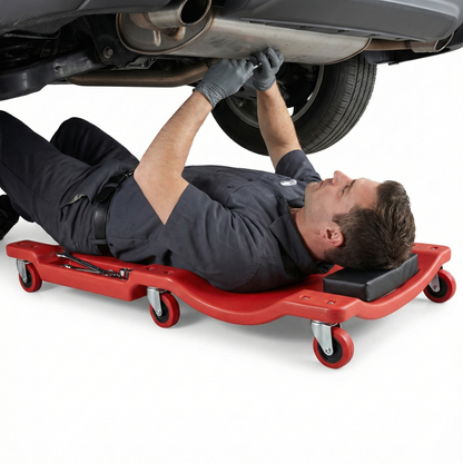 Heavy Duty 36 Garage Creeper with Padded Headrest - Halri