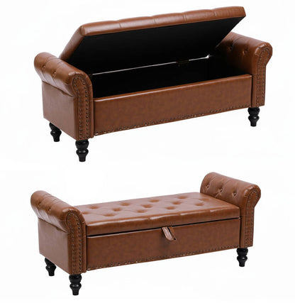 Comfortable Bedroom Storage Bench Seat - Halri