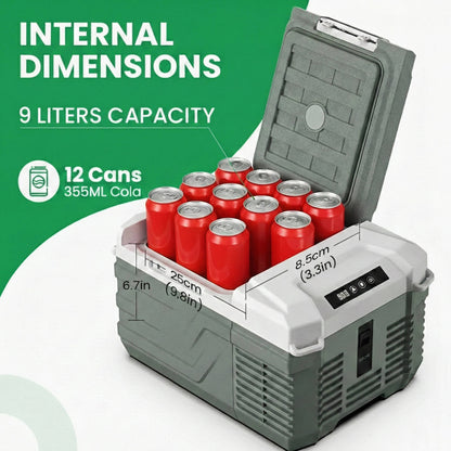 Compact Car Cooler Fridge Box
