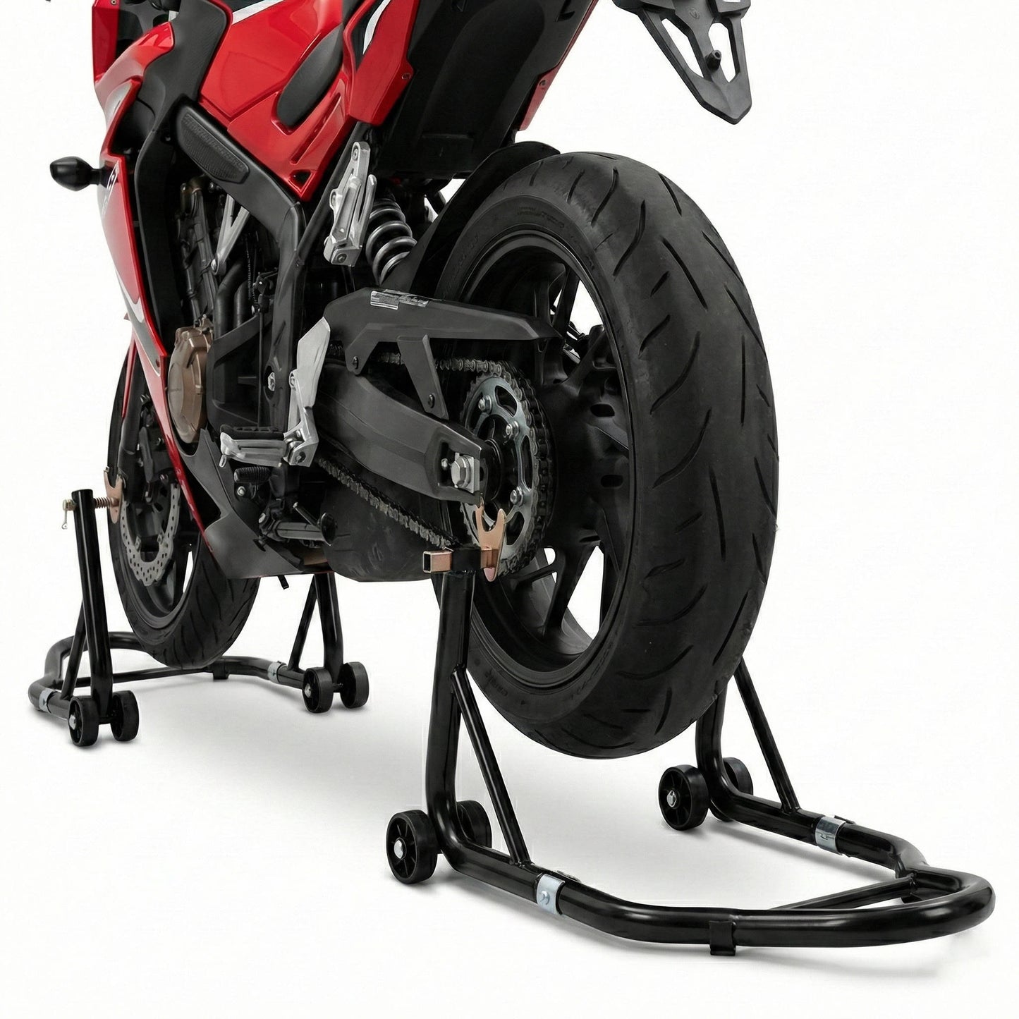Heavy Duty Motorcycle Lift Stands 850lb Capacity - Halri