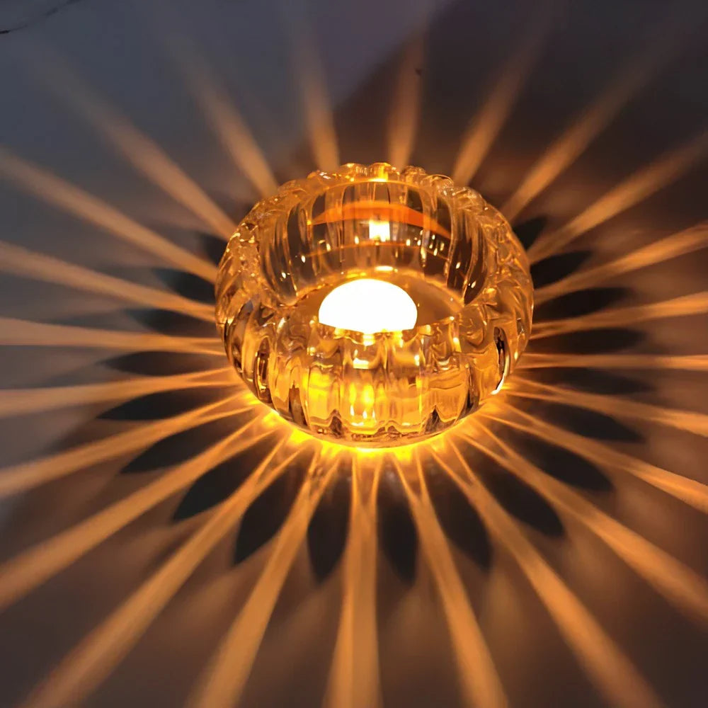 Warm Ambiance Ripple Candle Holder - Halri