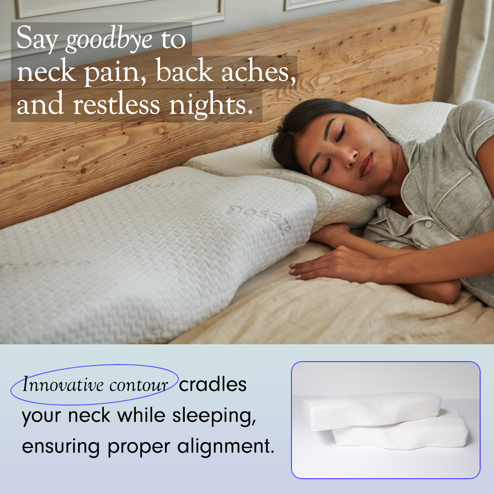 Comfortable Memory Foam Pillow for Side Sleepers