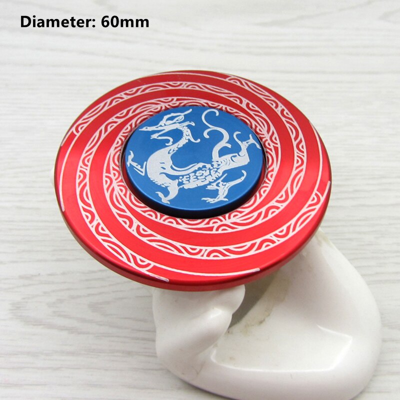 Einzigartiger Fidget-Toy-Spinner aus Edelstahl