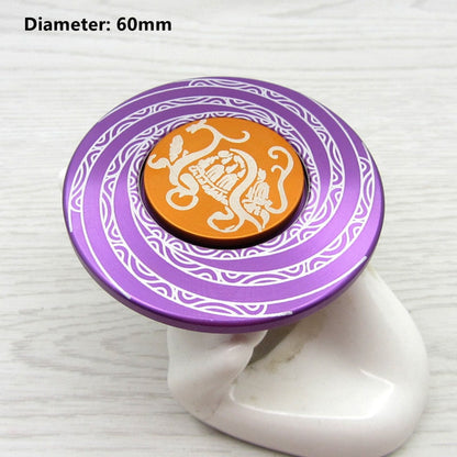 Einzigartiger Fidget-Toy-Spinner aus Edelstahl