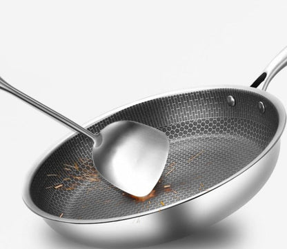 Durable Easy Clean Stainless Steel Skillet