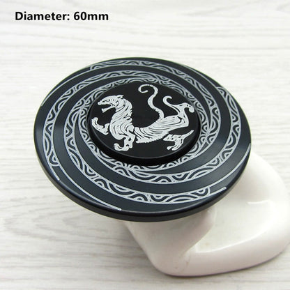 Einzigartiger Fidget-Toy-Spinner aus Edelstahl