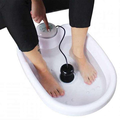 Relaxing Foot Spa Massager with Bubbles and Heat