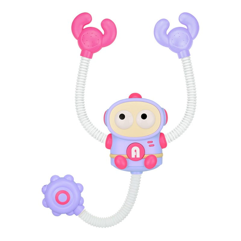 Lustiges Babybade- und Duschset mit Wasserspielfunktion