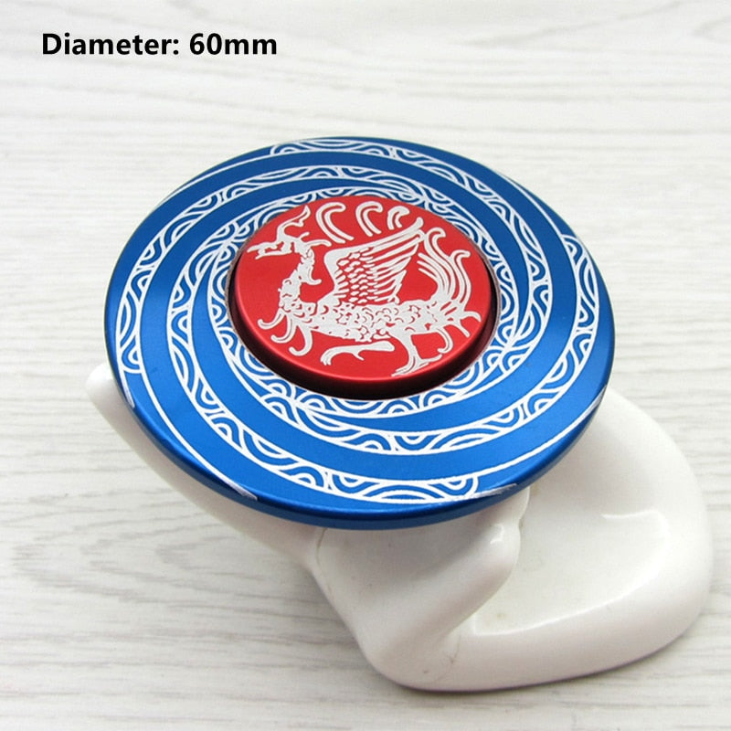 Einzigartiger Fidget-Toy-Spinner aus Edelstahl