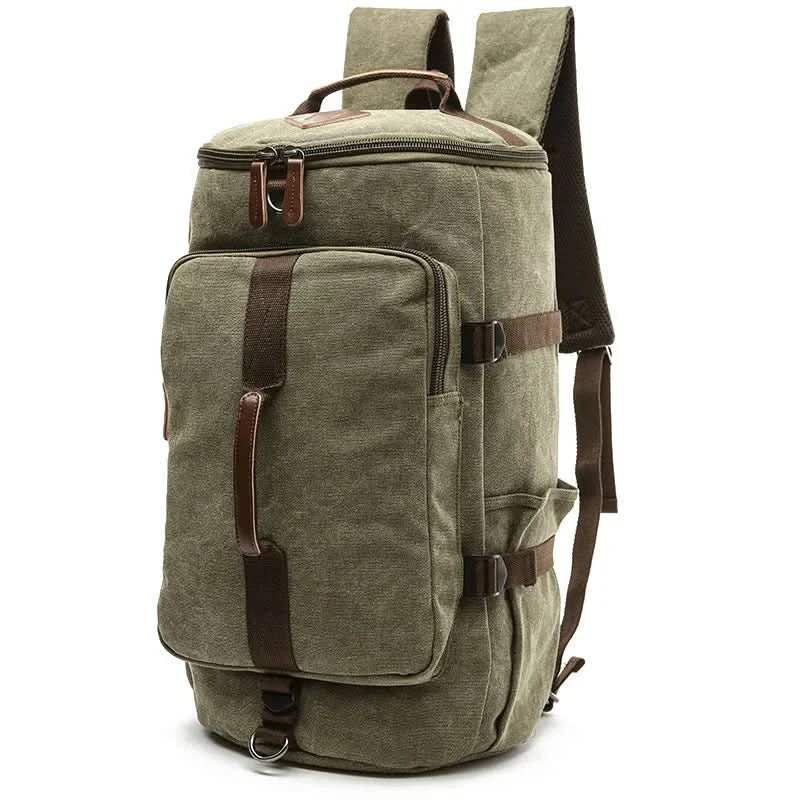 Stylish Men's Cotton Duffel Bag for Gym & Travel - Halri