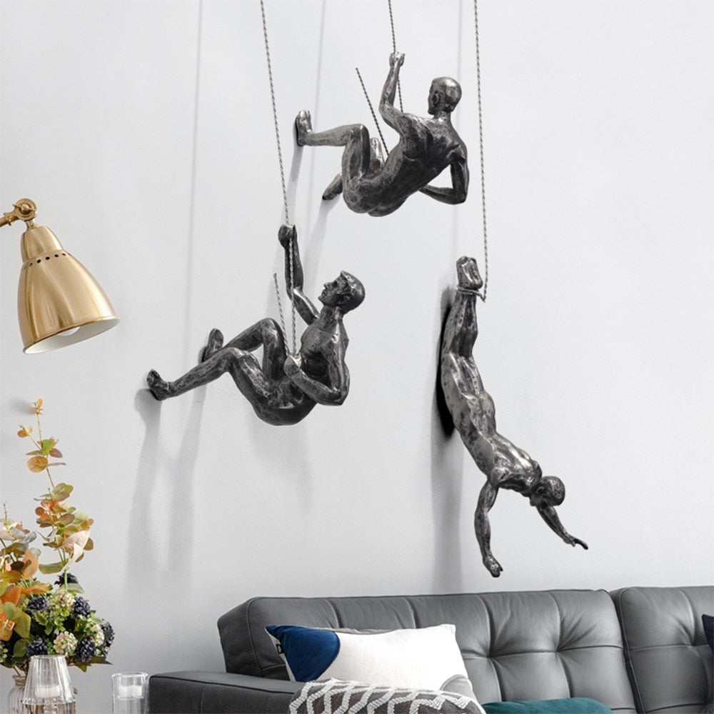 Modern Resin Wall Art Sculpture - Halri