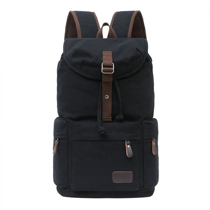 Spacious Durable Canvas Hiking Travel Backpack - Halri