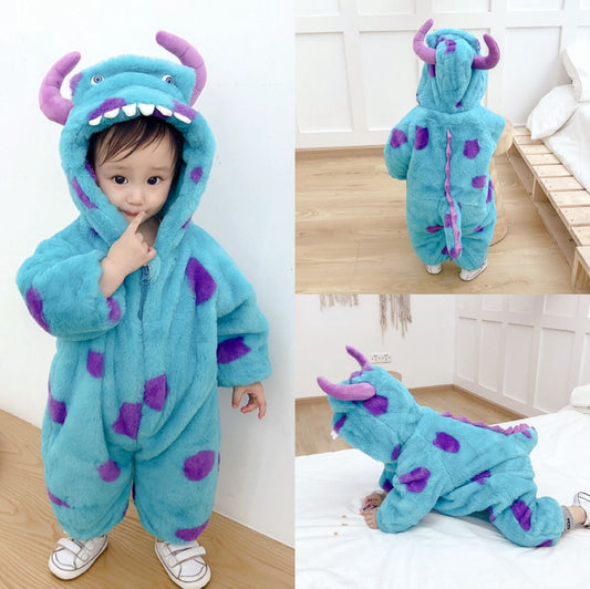 Adorable Plush Animal Onesie Costume for Babies - Halri