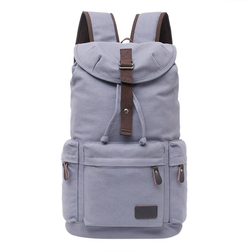 Geräumiger, robuster Canvas-Wander- und Reiserucksack