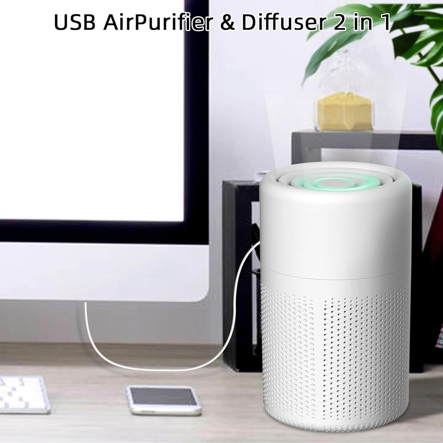 Compact Home Air Cleaner