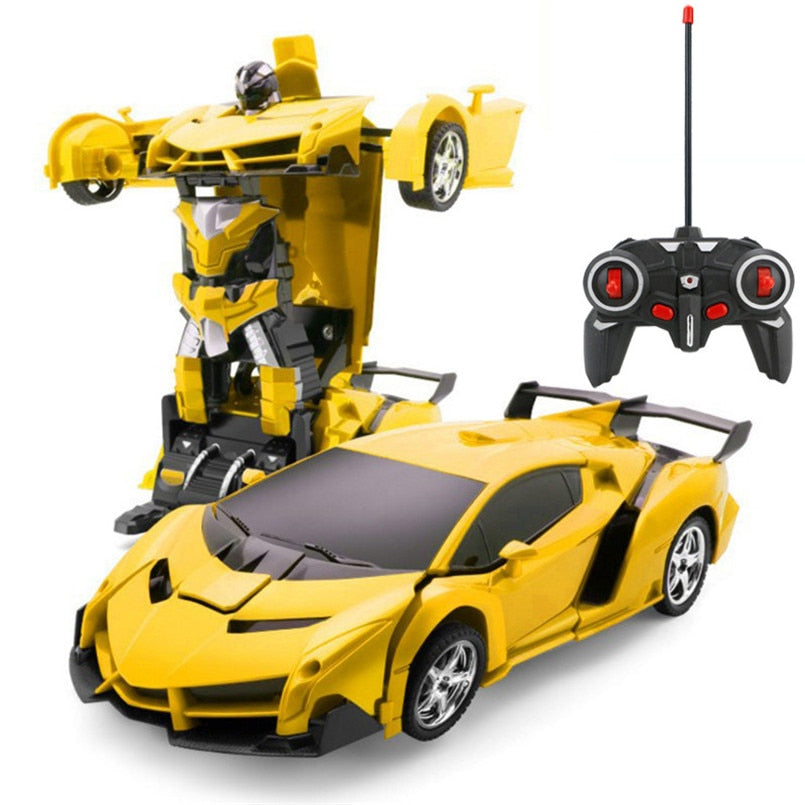 Schnelles 2-in-1-Transformationsauto mit Fernbedienung