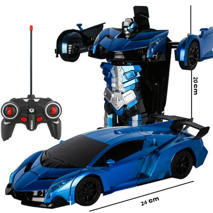 Schnelles 2-in-1-Transformationsauto mit Fernbedienung