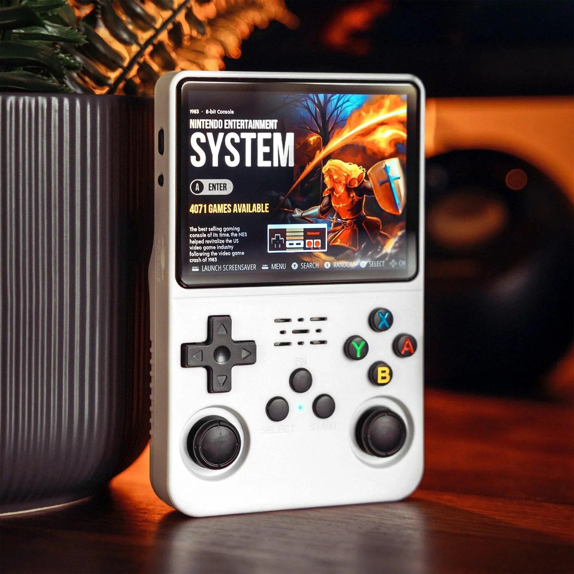 Handheld Gaming Console with 20,000 Pre-Loaded Classics, 3.5 IPS Display, 64GB/128GB Storage – Portable Game Console for Nostalgic Gaming 4