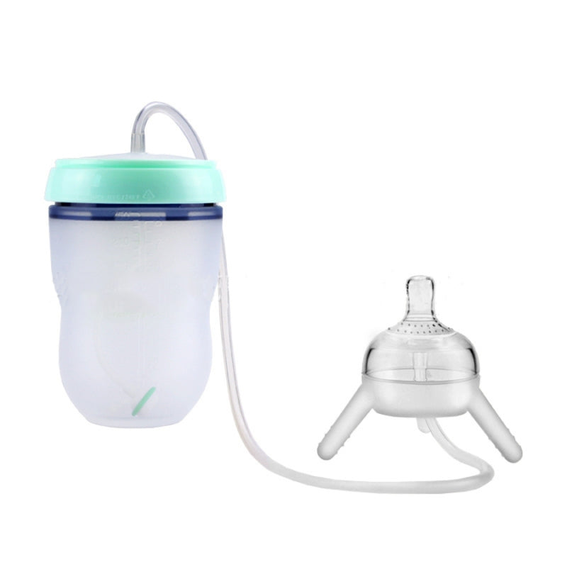 Easy Sip Baby Feeding Bottle Silicone Training Cup