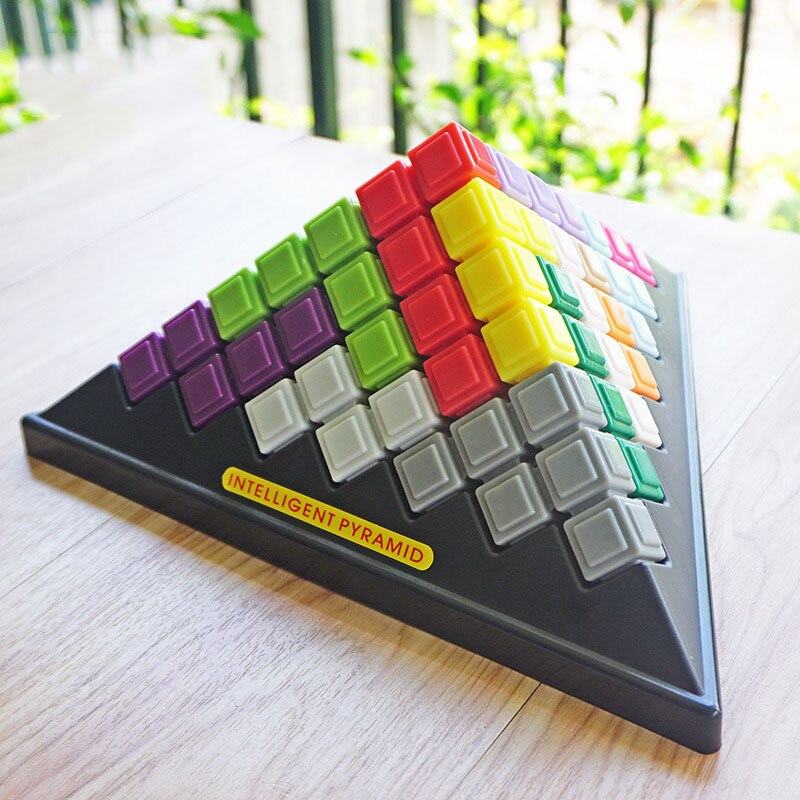 Smart 3D Pyramid Construction Blocks - Halri