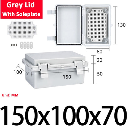 Wetterfester Gehäusekasten für Außensteckdosen