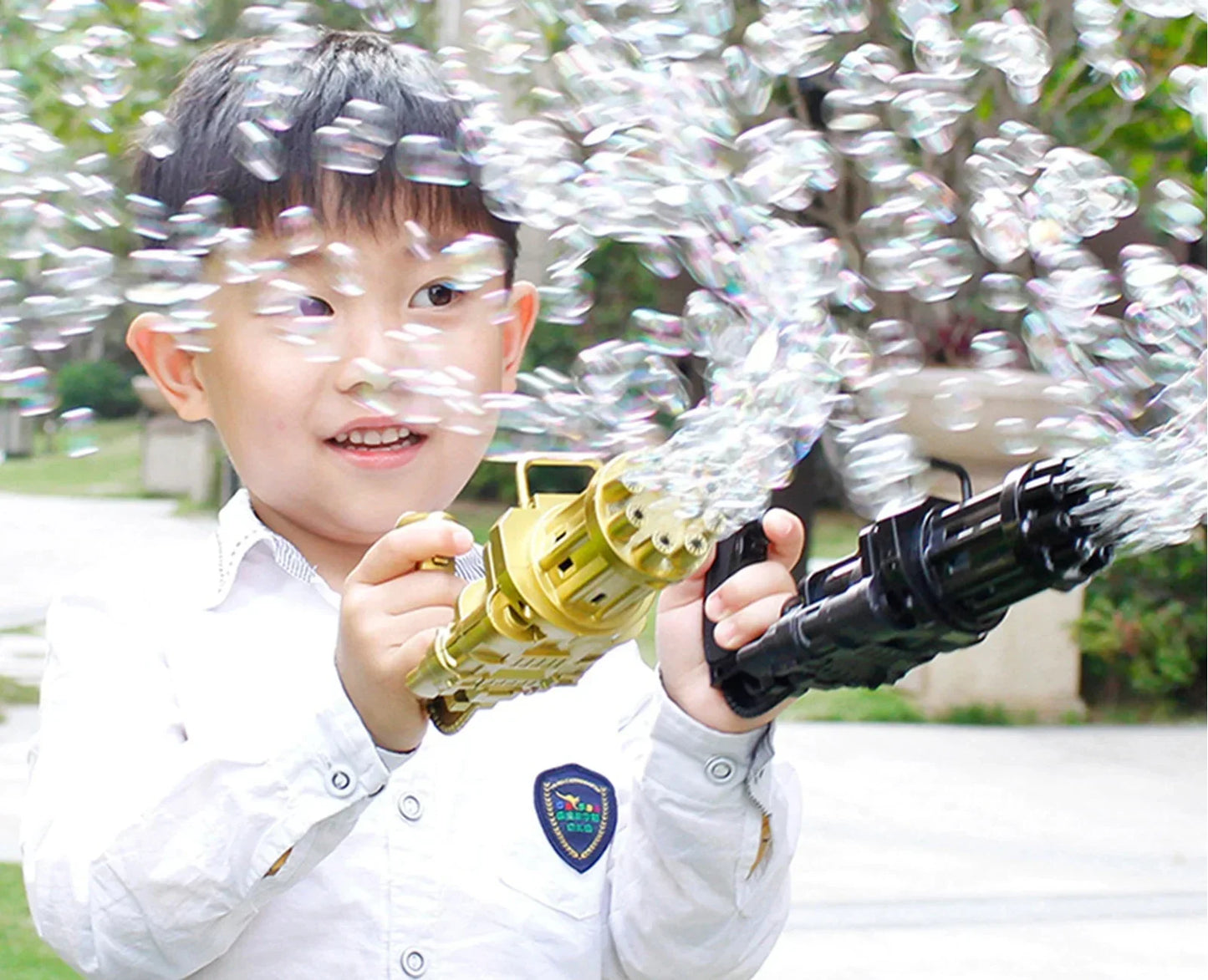 Fun Automatic Bubble Machine - Halri