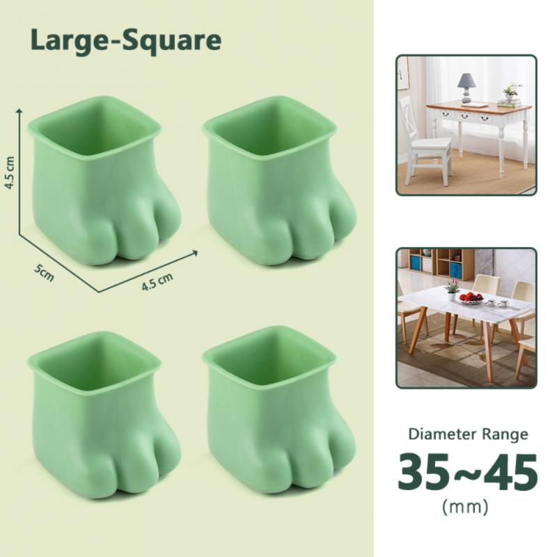 Cat Paw Furniture Leg Protectors 4 Pack Non Slip - Halri