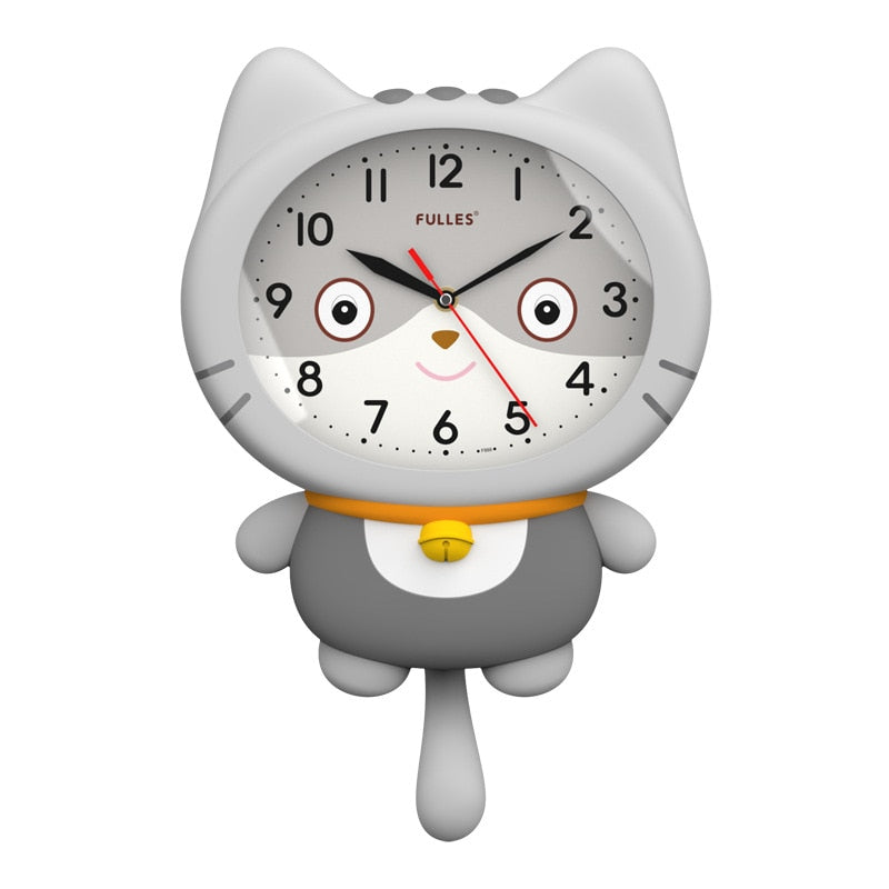 Niedliche Nachteulen-Dekoruhr