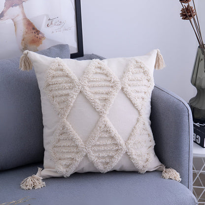 Kissenbezug aus Baumwolle im Bohemian-Chic-Stil