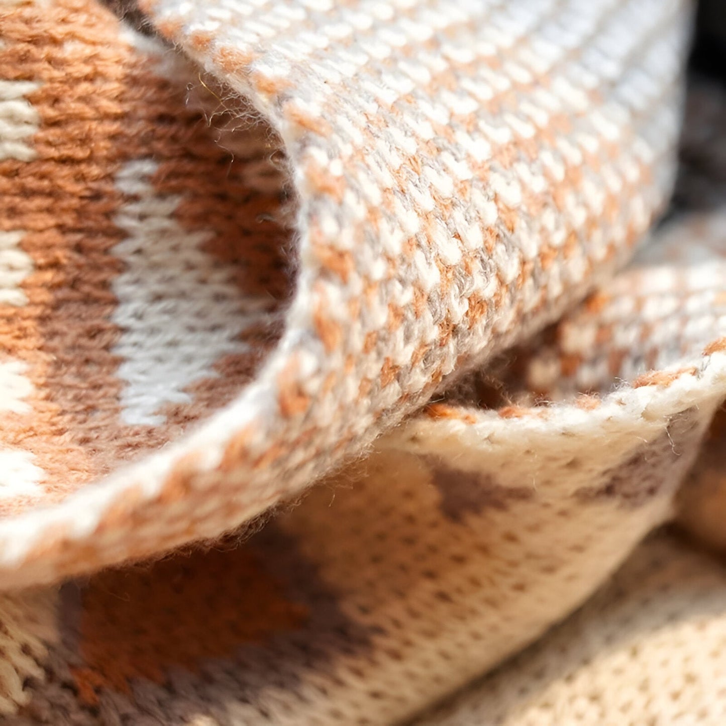 Colorful Chic Fuzzy Throw Blanket