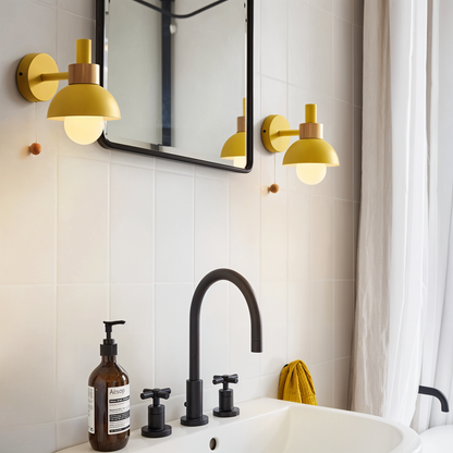 Stylish Macaron Wall Light - Chic Room Decor Lamp - Halri