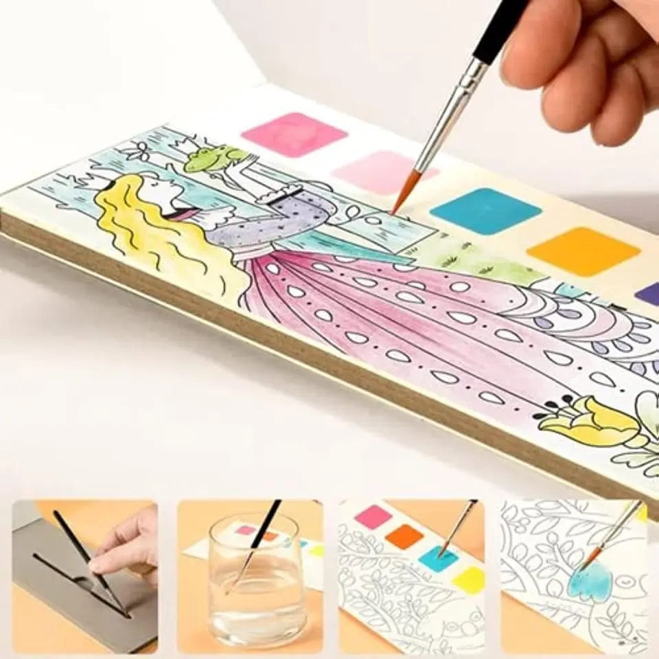Künstlerisches Aquarellfarben-Set