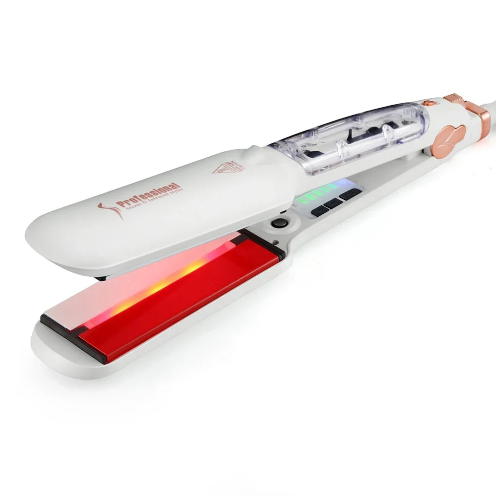 Professional Dual Voltage Hair Straightening Iron